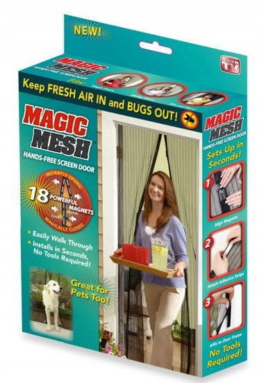 454 : INSECT SCREEN WITH STRONG MAGNET 100X210CM