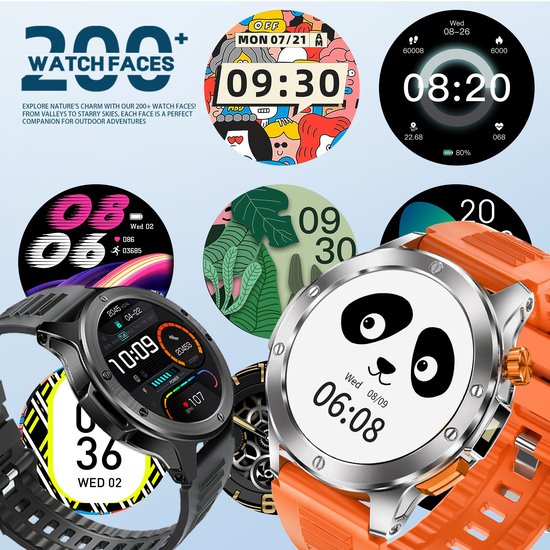 6092 : Smartwatch V21 with flashlight | 100+ sports modes