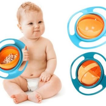 221 : 360° Rotating Anti-Spill Gyro Bowl