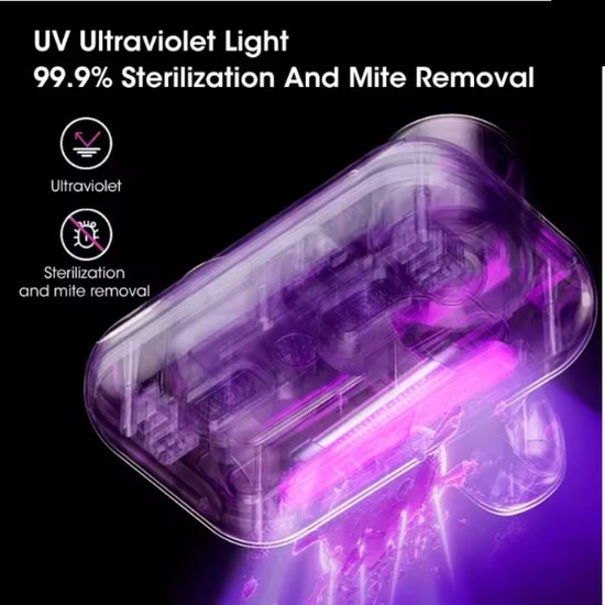 Odkurzacz do usuwania roztoczy