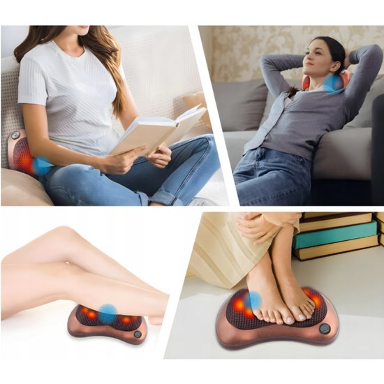 2222 : Shiatsu Heating Massage Pillow