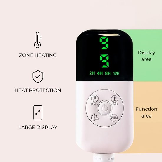 6002 : Premium heated chair cushion | 9 levels