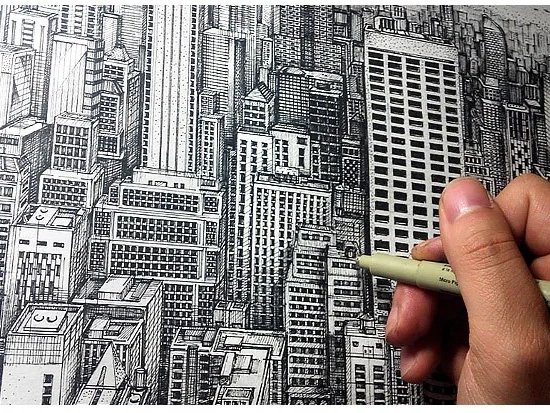 501 : Fineliner markers for sketching | 9-Piece Set