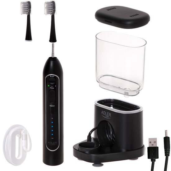 AD 2180b : Adler 2-in-1 sonic toothbrush with irrigator