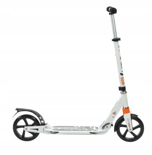 116S : Foldable scooter,with standard brake-white