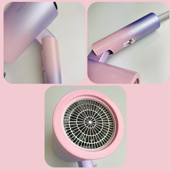 7051 : Compact Foldable Gradient Hair Dryer
