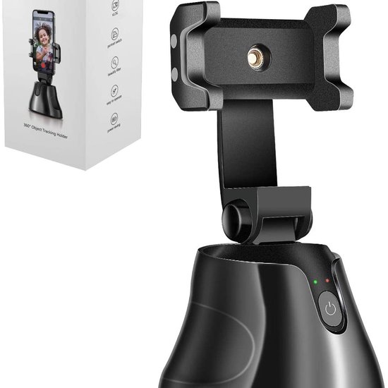 044 : 360° smart rotating phone holder with face tracking