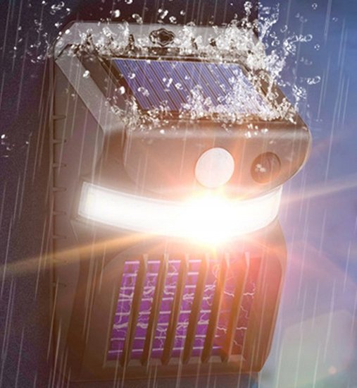 363 : SOLAR LAMP – WALL LAMP WITH INSECTICIDE FUNCTION