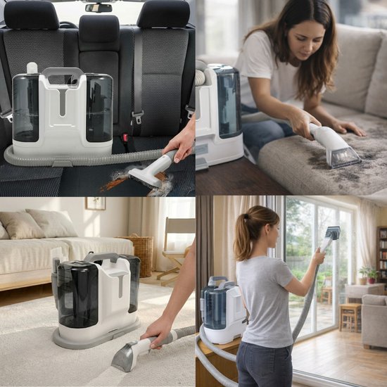 Przenośny Odkurzacz piorący do Czyszczenia na Mokro i na Sucho