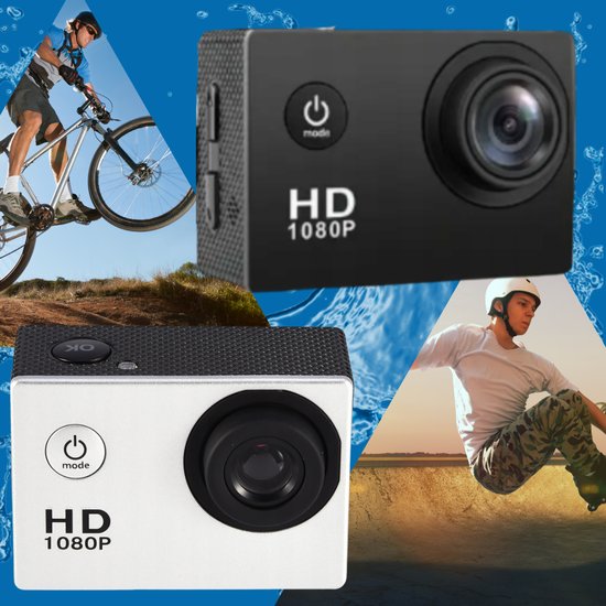 Sports Cam Full HD 1080p.-szara