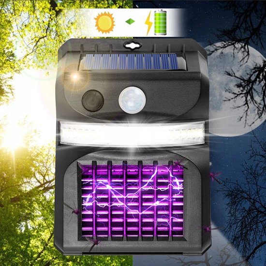 SOLAR LAMP – WALL LAMP WITH INSECTICIDE FUNCTION