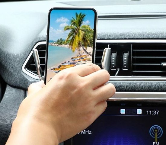 284 : Car phone holder / induction charger 10w