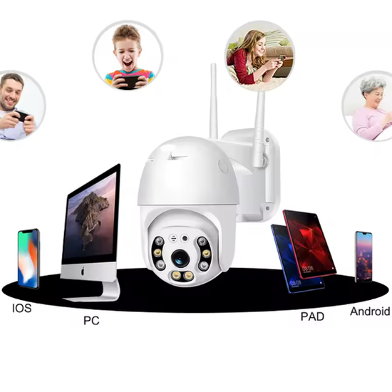 294 : Smart rotating outdoor IP camera | Full HD, night vision, waterproof