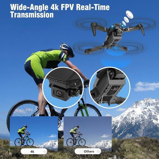 597 : Foldable Drone With 4K Camera