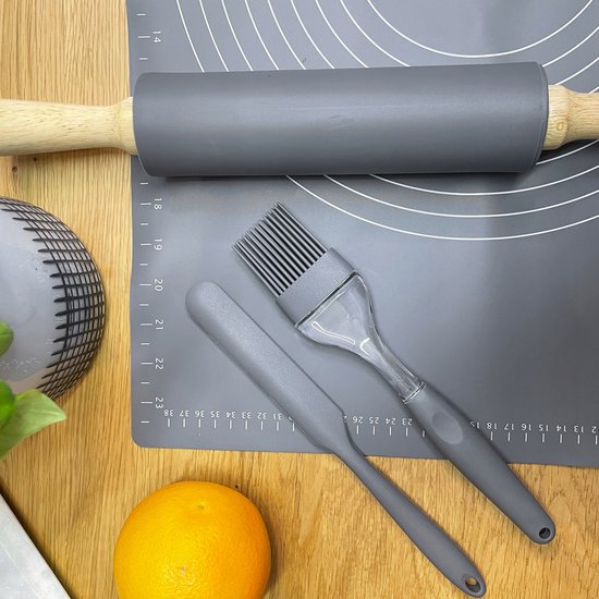 094 : Set silicone baking mat 7.el