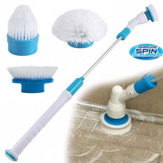 380 : Wireless electric cleaning brush hurricane spin