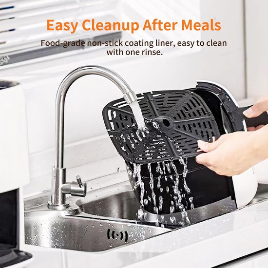 ADM Double Air Fryer – 2-baskets 8l