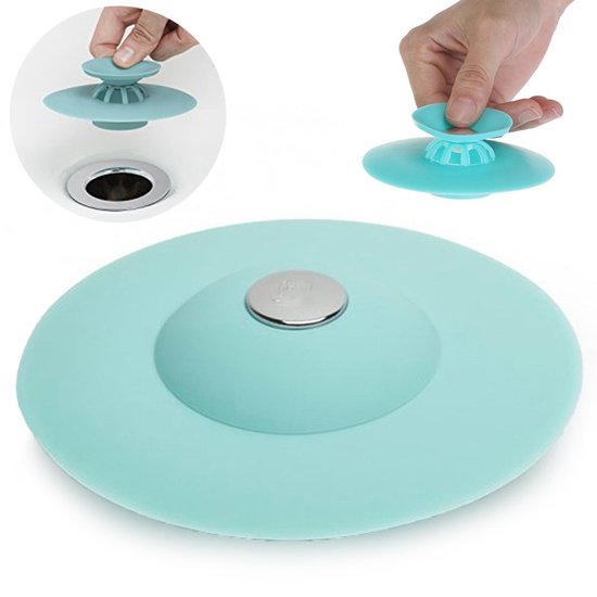 158 : 2-in-1 Silicone Sink S topper with Strainer