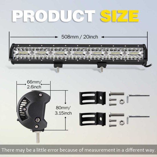 045 : 420W LED Light Bar for Off-Road