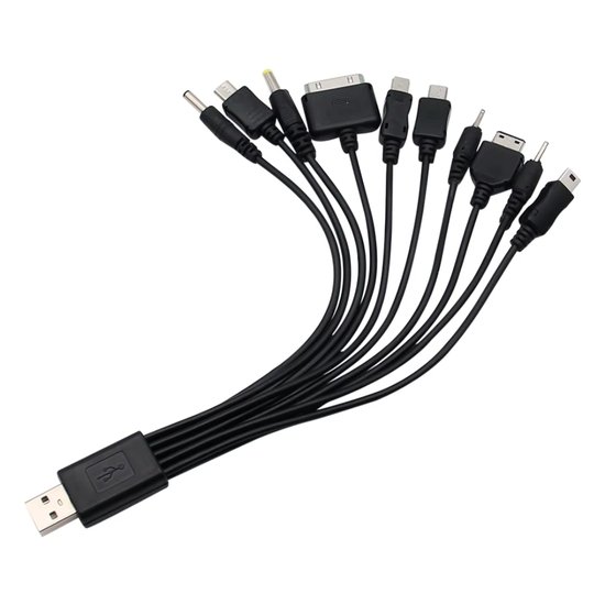 2221 : 10-in-1 Multi-Connector USB Charging Cable