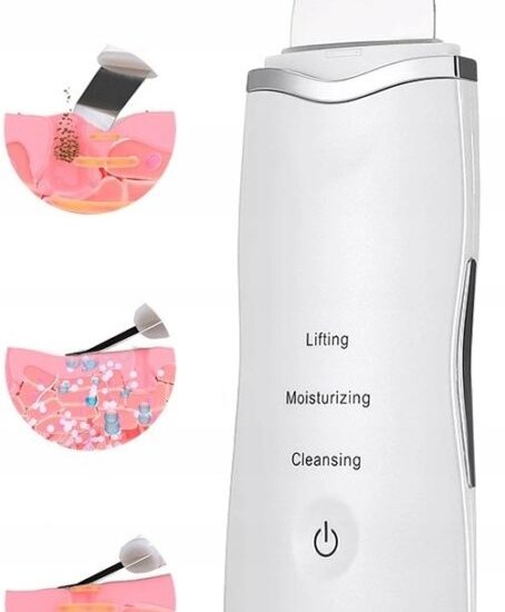 119 : Ultrasonic face cavitation peeling 5in1