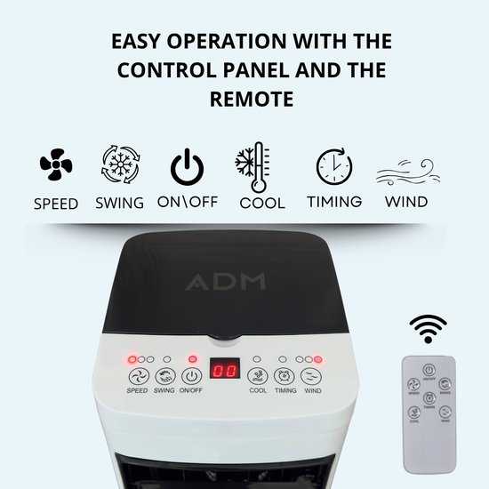 545 : ADM 3-in-1 Air Cooler, Humidifier and Purifier