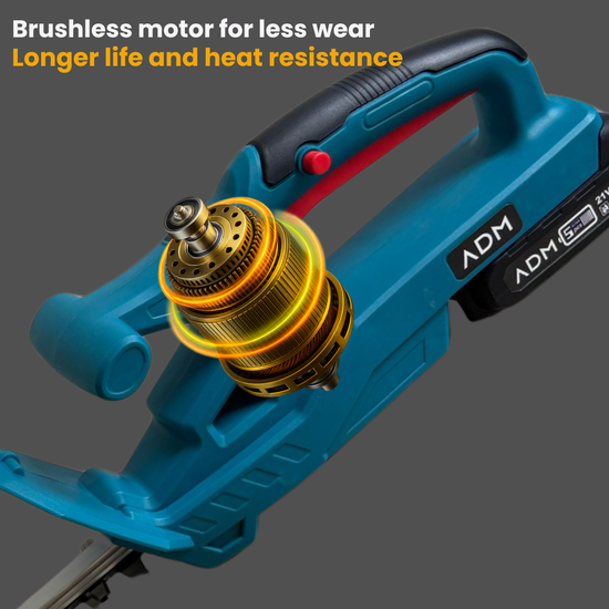 7007 : ADM Cordless Hedge Trimmer with 21V Lithium Battery