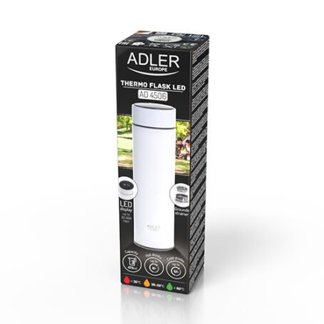 AD 4506W : Adler Thermal flask LED 473ml white