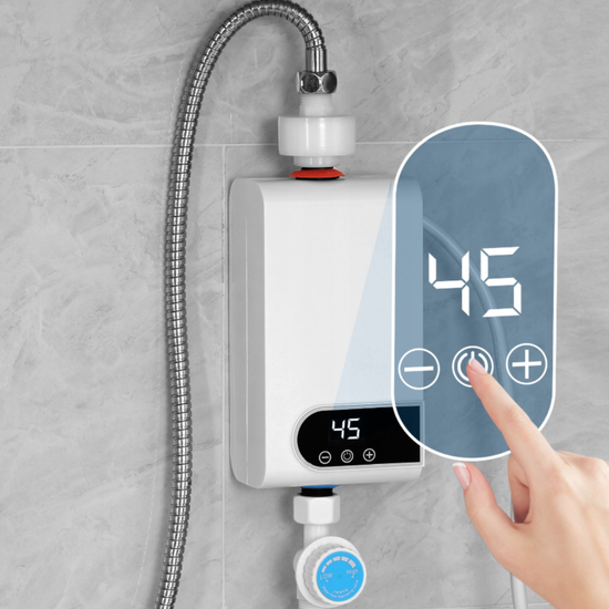 2228 : Instant Tankless Electric Water Heater – 3500W | Digital Display