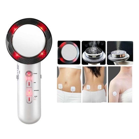 Skin care slimming 3in1 ems cosmetic ultrasonic massager – slimming