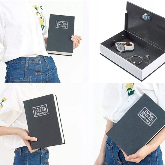 432 : Hidden money box in a book. mysterious book with a lock