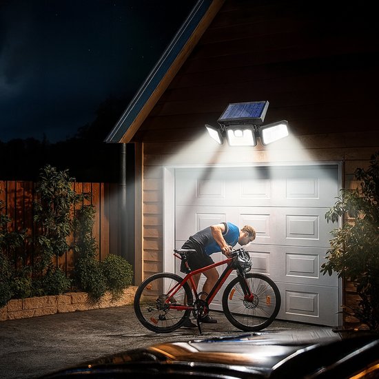 307 : Solar Halogen Lamp  100LED Twilight Motion Detektor