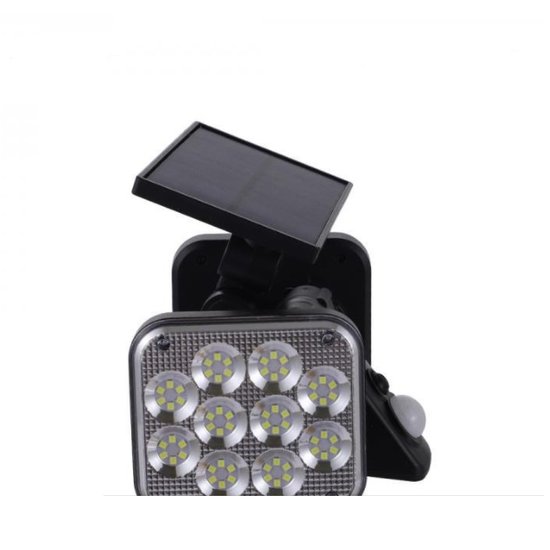 097 : Solar lamp 138 led with motion sensor + remote 2835 smd