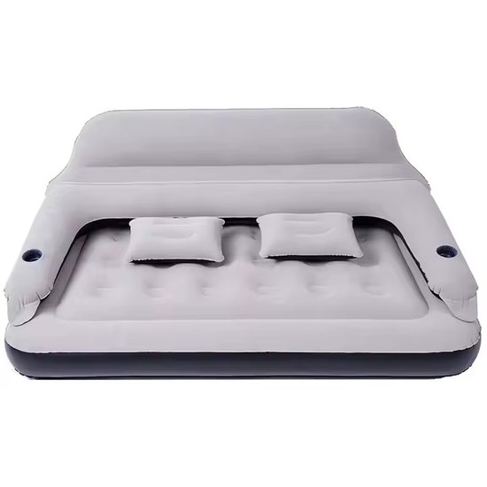 Materac dmuchany typu queen-size z oparciem