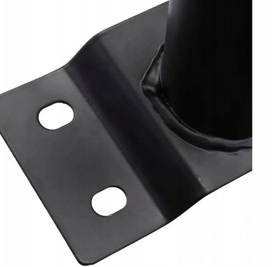 Uchwyt do lamp ulicznych | czarny