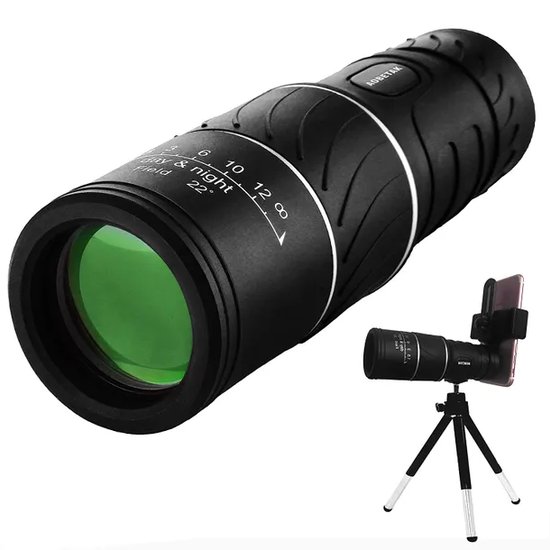 319 : Monocular Telescope 16×52 with Phone Holder and Tripod