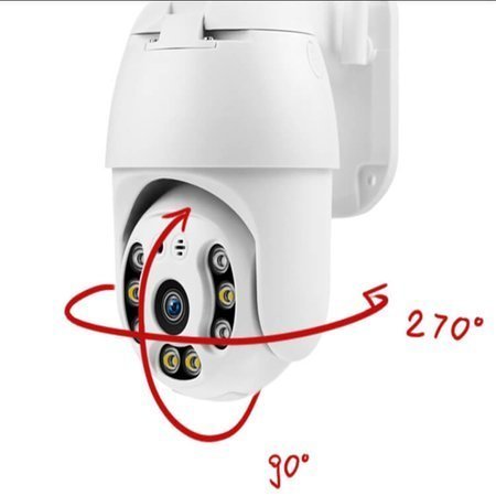 294 : Smart rotating outdoor IP camera | Full HD, night vision, waterproof
