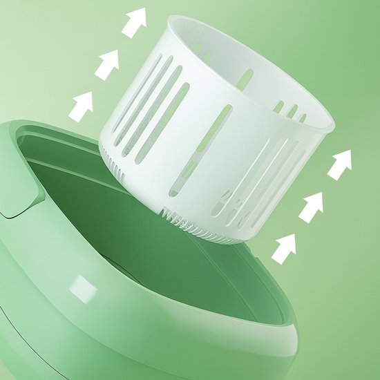 7021-1 : ADM Portable Folding Mini Washing Machine-green