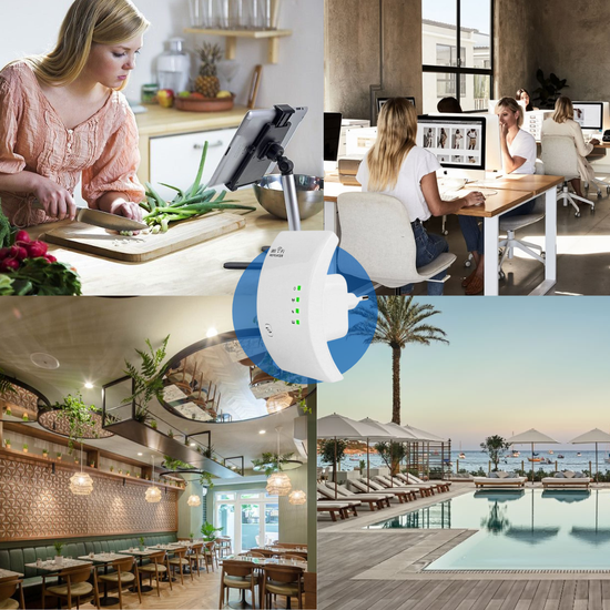 498 : Wi-Fi range extender | 300Mbps signal booster & repeater