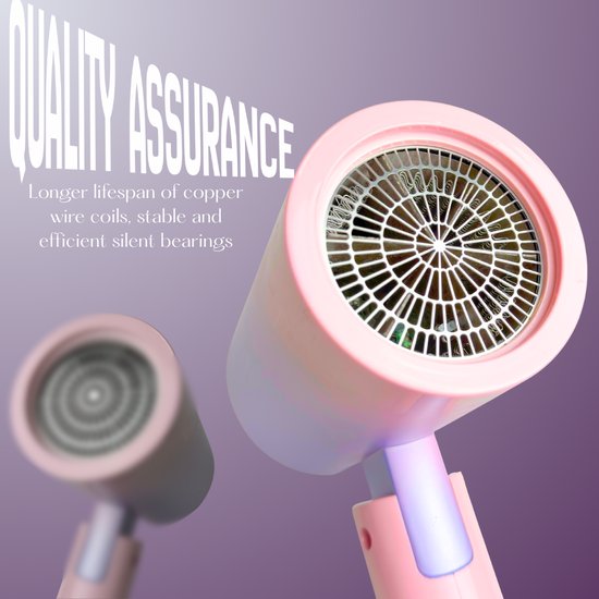 7051 : Compact Foldable Gradient Hair Dryer