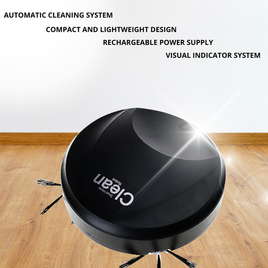 317 : Compact Robot Vacuum Cleaner for Pet Hair & Dust