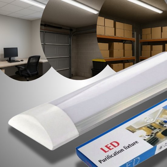 Led panel lamp surface mounted luminaire fluorescent lamp 120cm