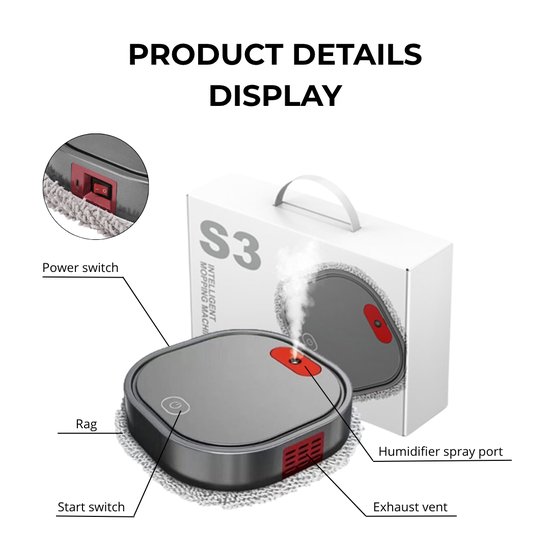 7043 : SmartMop Pro – Intelligent Mopping Robot