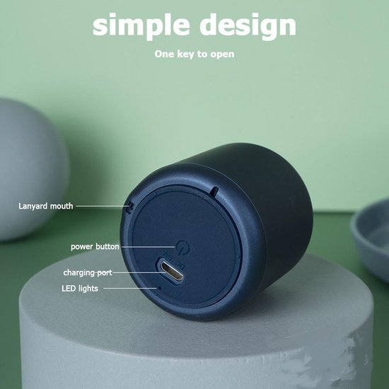183 : Innovative Mini Bluetooth Speaker with 360° Sound