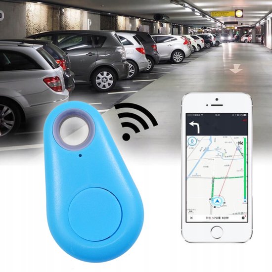 Lokalizator GPS czasu rzeczywistego-niebieski