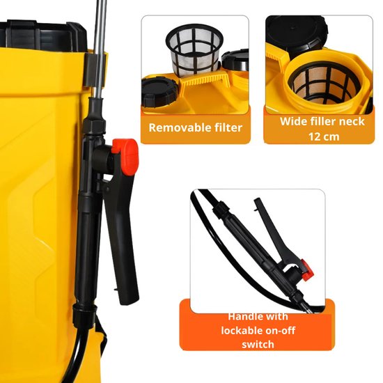 523 : ADM 2-in-1 battery-powered & manual pumping sprayer