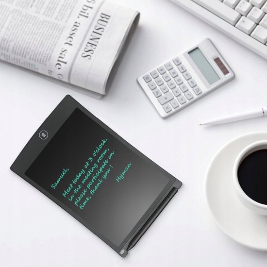 Tablet graficzny do rysowania 8,5-cala notatnik-Czarny