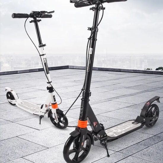 116S-1 : Foldable scooter, with standard brake-black