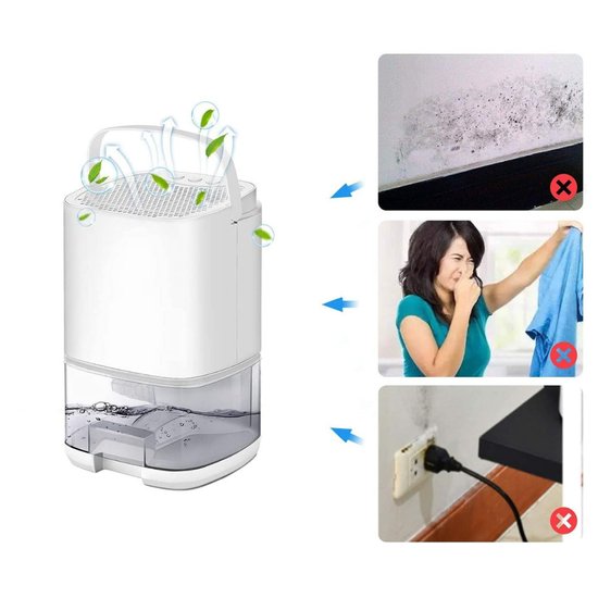 7039 : SilentAir 7 LED Dehumidifier