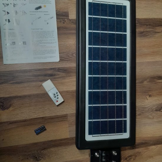 396 : Street lamp solar lantern 400w + remote control